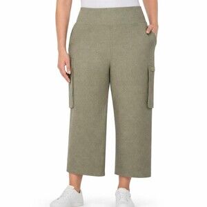 Sage Collective Women's XL Cargo Pants Green H0759